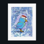 タイトル： Tiny Art #598 - 怒 Santa Bird ART シーズンポストカード<br><div class="desc">この言葉絵を描は読：なぜ私は単に移住できなかった？タイトルで上を検索するには絵を描、アルファベット順のインデックスを使用する。</div>