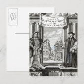 タイトルThe History Reformation Churchイギリス ポストカード (正面/裏面)