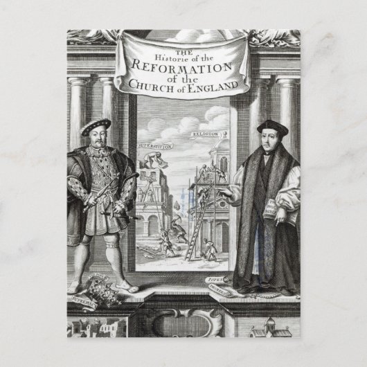 タイトルThe History Reformation Churchイギリス ポストカード (正面)