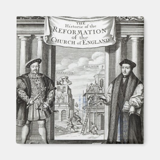 タイトルThe History Reformation Churchイギリス マグネット (正面)