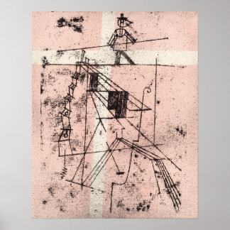 タイトロープウォーカーポール(Seiltainzer) (1923) ポスター