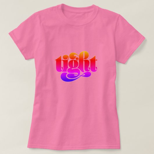 タイトTシャツ Tシャツ (デザイン正面)