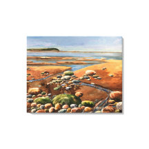 タイドアウト海岸ビーチ海シーン