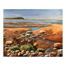 タイドアウト海岸ビーチ海シーン