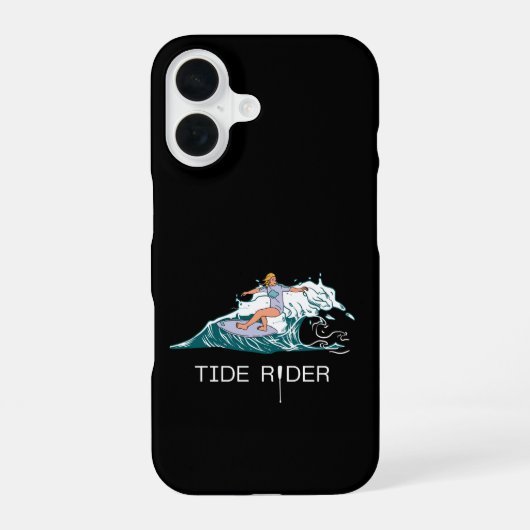 タイドライダー iPhone 16ケース (裏面)
