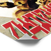 タイドランド建築を進めよう!北朝鮮 ポスター (角)