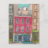 タイニーの135とザバー2階トライベカマンハッタンNYC ポストカード (正面)