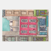 タイニーの135とザバー2階トライベカマンハッタンNYC ラッピングペーパーシート (正面3)