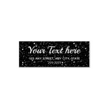 タイニースター宇宙-差出人住所 パーソナライズされた