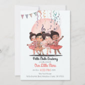 タイニーダンサーのリサイタル招待状カスタム- Studio 招待状 (正面)