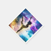 タイニーダンサーバレリーナバースデーパーティナプキンズ スタンダードカクテルナプキン (角)