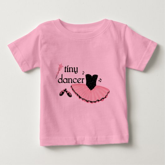 タイニーダンサー乳児Tシャツ ベビーTシャツ (正面)