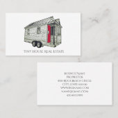 タイニーハウスオンホイールエテ実在スティ 名刺 (正面/裏面)