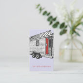 タイニーハウスオンホイールズレンタル 名刺 (スタンド正面)