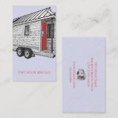 タイニーハウスオンホイールズレンタル 名刺 (正面/裏面)