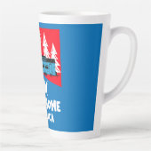 タイニーハウスホームアメリカ カフェラテマグ (右)