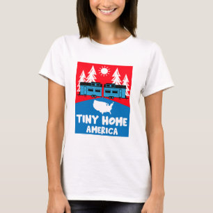 タイニーハウスホームアメリカ Tシャツ