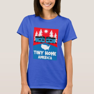タイニーハウスホームアメリカ Tシャツ