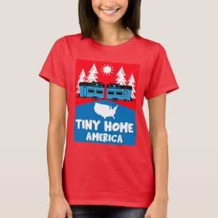 タイニーハウスホームアメリカ Tシャツ
