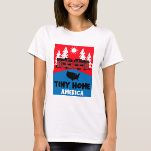 タイニーハウスホームアメリカ Tシャツ