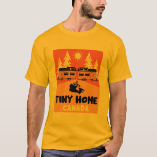 タイニーハウスホームカナダ Tシャツ