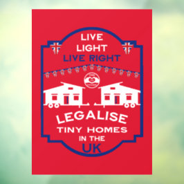 タイニーハウスUK ウィンドウサイン