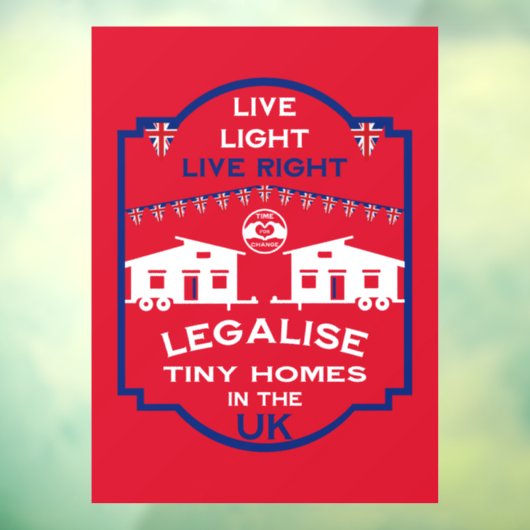 タイニーハウスUK ウィンドウサイン (シート3)