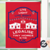 タイニーハウスUK ウィンドウサイン (ホーム)