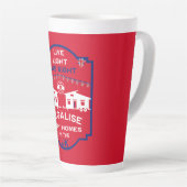 タイニーハウスUK カフェラテマグ (右アングル)