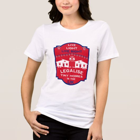 タイニーハウスUK トライブレンドＴシャツ (正面)