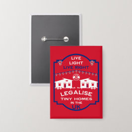 タイニーハウスUK 缶バッジ