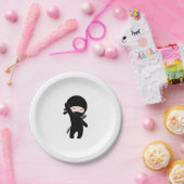 タイニーハッピー忍者 ペーパープレート (パーティー)