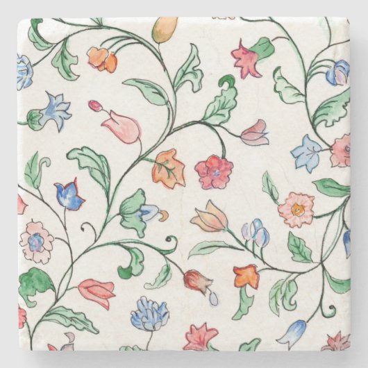 タイニーフローラトウィネスデザインオンcoasters ストーンコースター (正面)