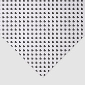 タイニーブラックハートバレンティーンズデイギフトティッシュペーパー 薄葉紙 (詳細)