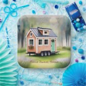 タイニーホーム引っ越し祝いパーティー ペーパープレート (パーティー)