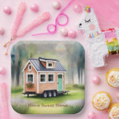 タイニーホーム引っ越し祝いパーティー ペーパープレート (パーティー)