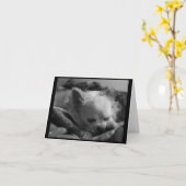 タイニー・ドリーマー – 空白のノートカード カード (黄色い花)