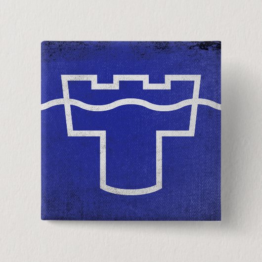 タイネと衣服 缶バッジ (正面)