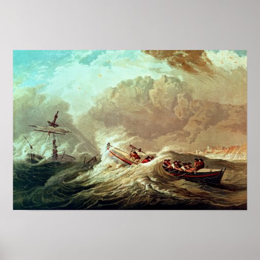 タイネマス湾の救命艇 ポスター (正面)