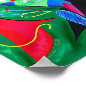 タイノのエコー – プエルトリコアート ポスター (角)