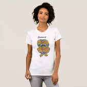 タイノの女神アタベイ ボリクアTシャツ Tシャツ (正面フル)