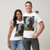 タイノインディアンオンザムーンアット地球 Tシャツ (ユニセックス)