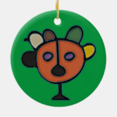 タイノシンボルサークルオーナメント セラミックオーナメント (裏面)