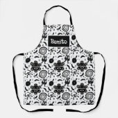 タイノシンボルプエルトリコ文化 エプロン (正面)