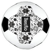 タイノシンボルプエルトリコ文化 サッカーボール (回転)