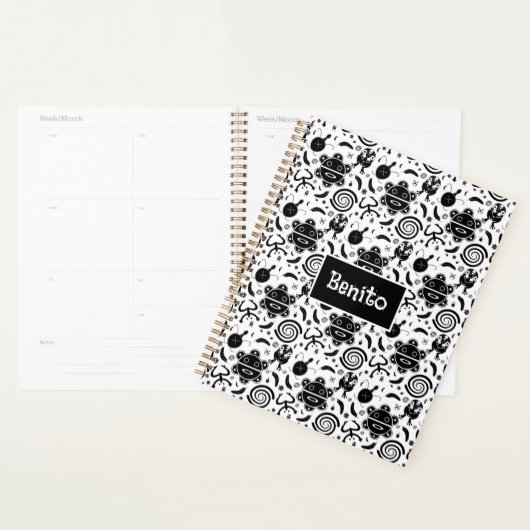 タイノシンボルプエルトリコ文化 プランナー手帳 (ディスプレー)