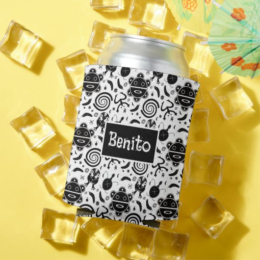 タイノシンボルプエルトリコ文化 缶クーラー (インサイチュ 夏)