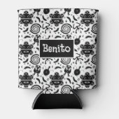 タイノシンボルプエルトリコ文化 缶クーラー (正面)