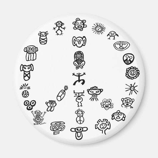 タイノ平和 マグネット (正面)