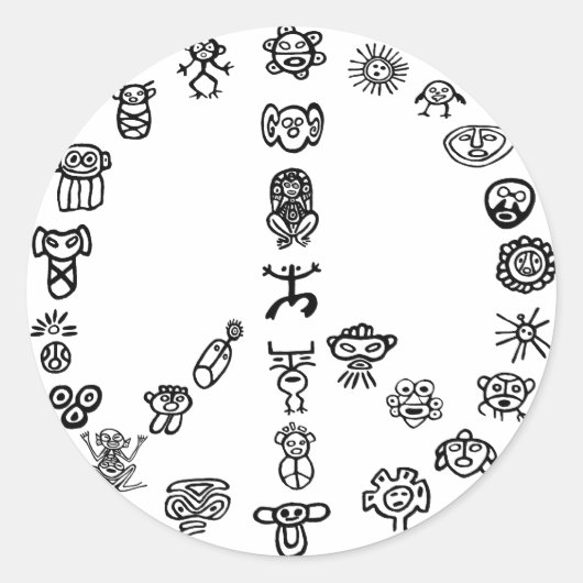 タイノ平和 ラウンドシール (正面)